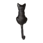 Cat Tail Wall Hook - Black