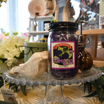 Candle Jar Black Raspberry - Purple