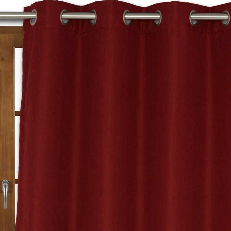 Lindor Curtain - Red