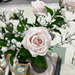 Branche de Rose de Vienne - Rose pâle