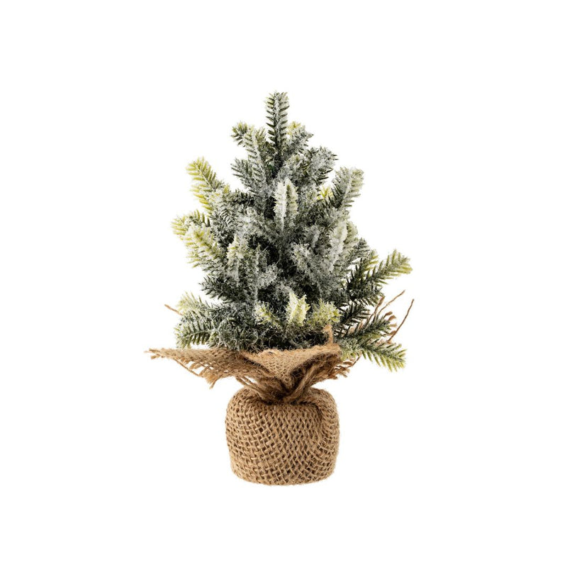 Faux Frosted Pine Tabletop Tree S