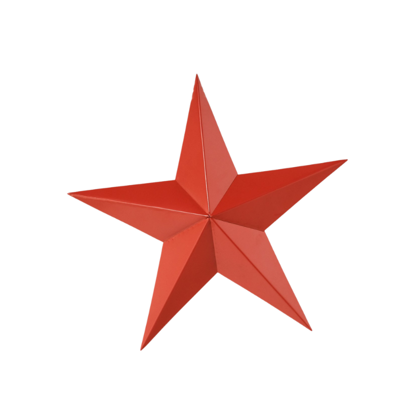 small red star for your interior home decoration