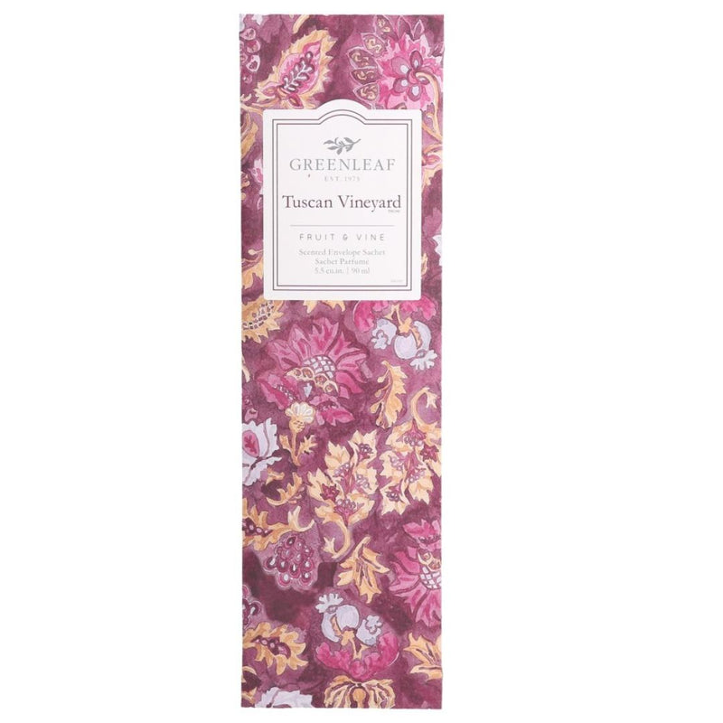 slim sachet greenleaf tuscan vineyard 