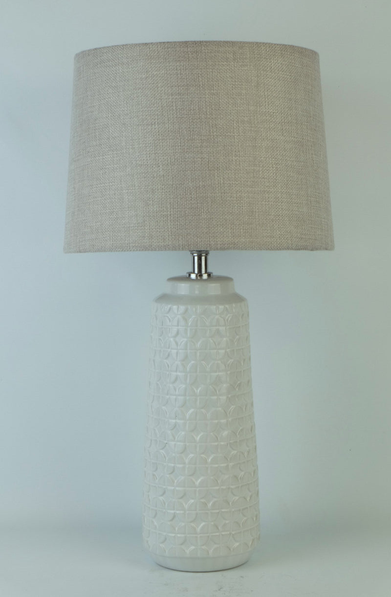 Cally Table Lamp - White
