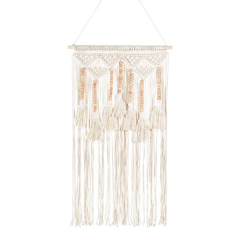 Fringed Wall Hanging - Beads and Tassels