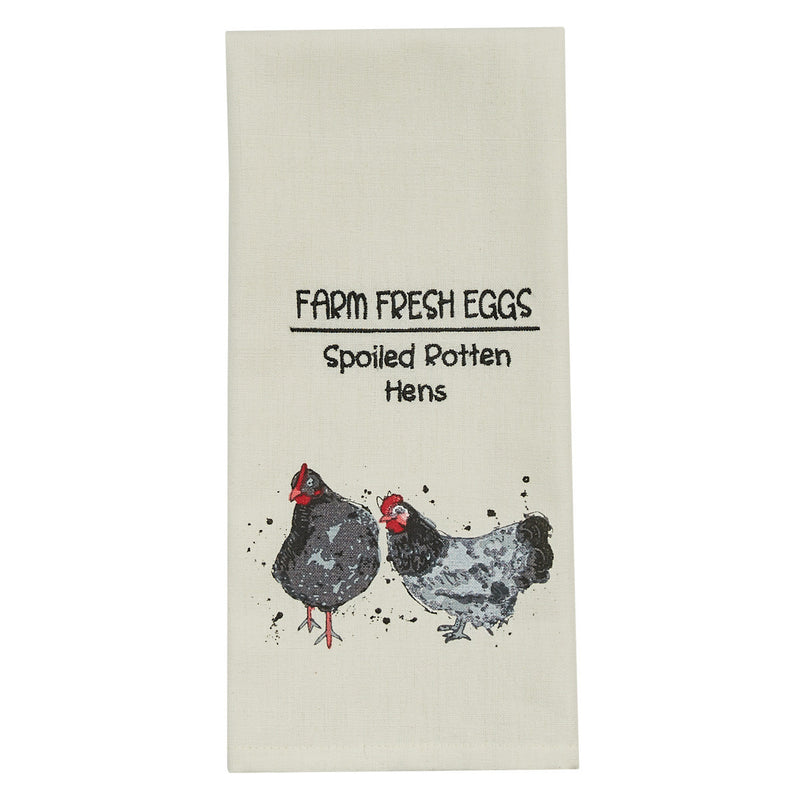 Dish Towel - Farm Fresh Eggs