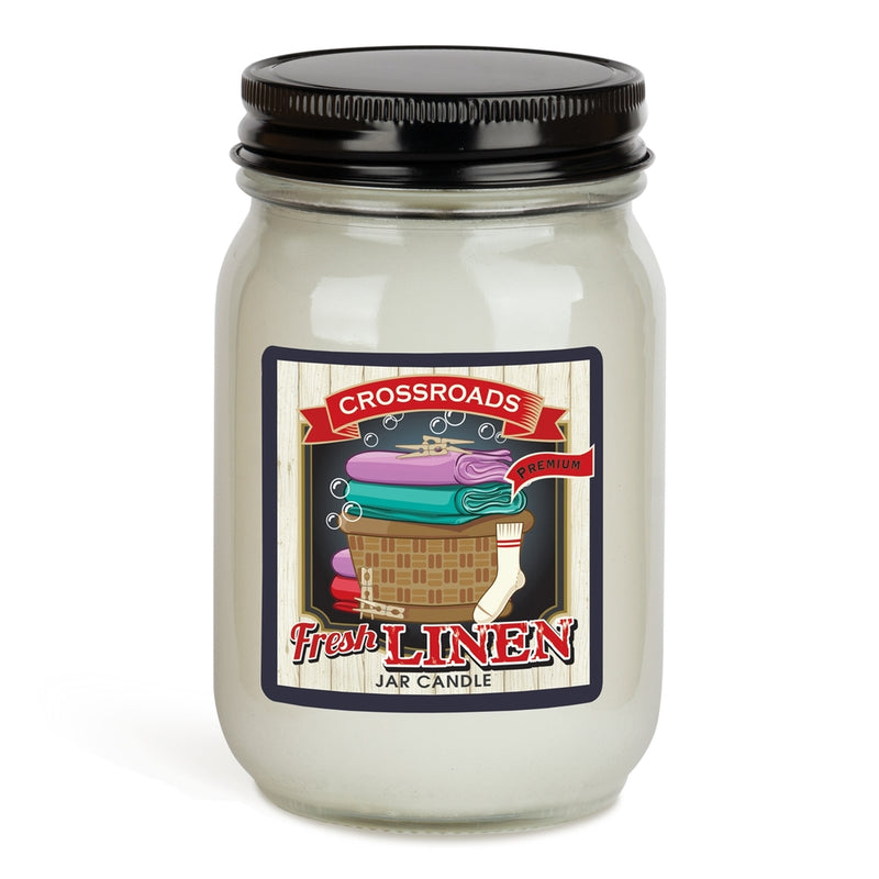 Country Classics Candle Jar - Fresh Linen