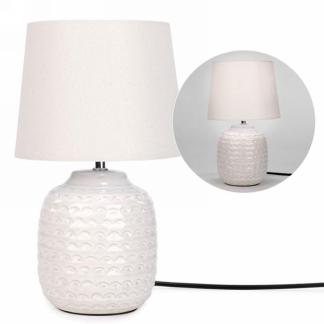 Ceramic Table Lamp - White