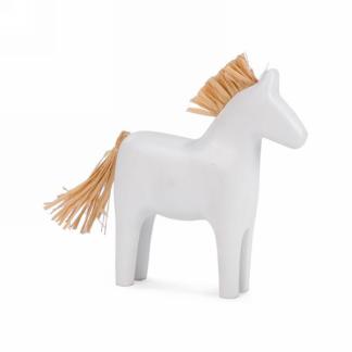 Horse Figurine - White