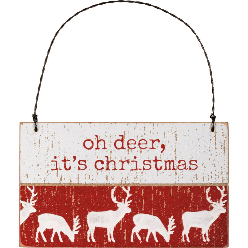 Ornament - Oh Deer It's Christmas