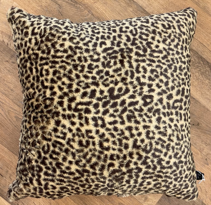 Handmade Cushion - Square Leopard