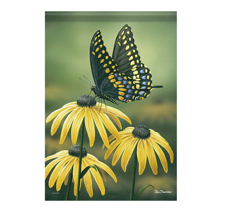Garden Flag - Black Swallowtail