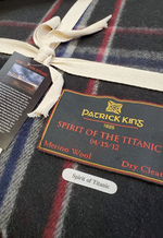 Couverture en laine de luxe - Spirit of the Titanic