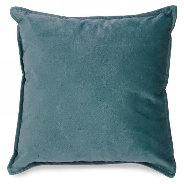 Square Suedette Cushion - Teal