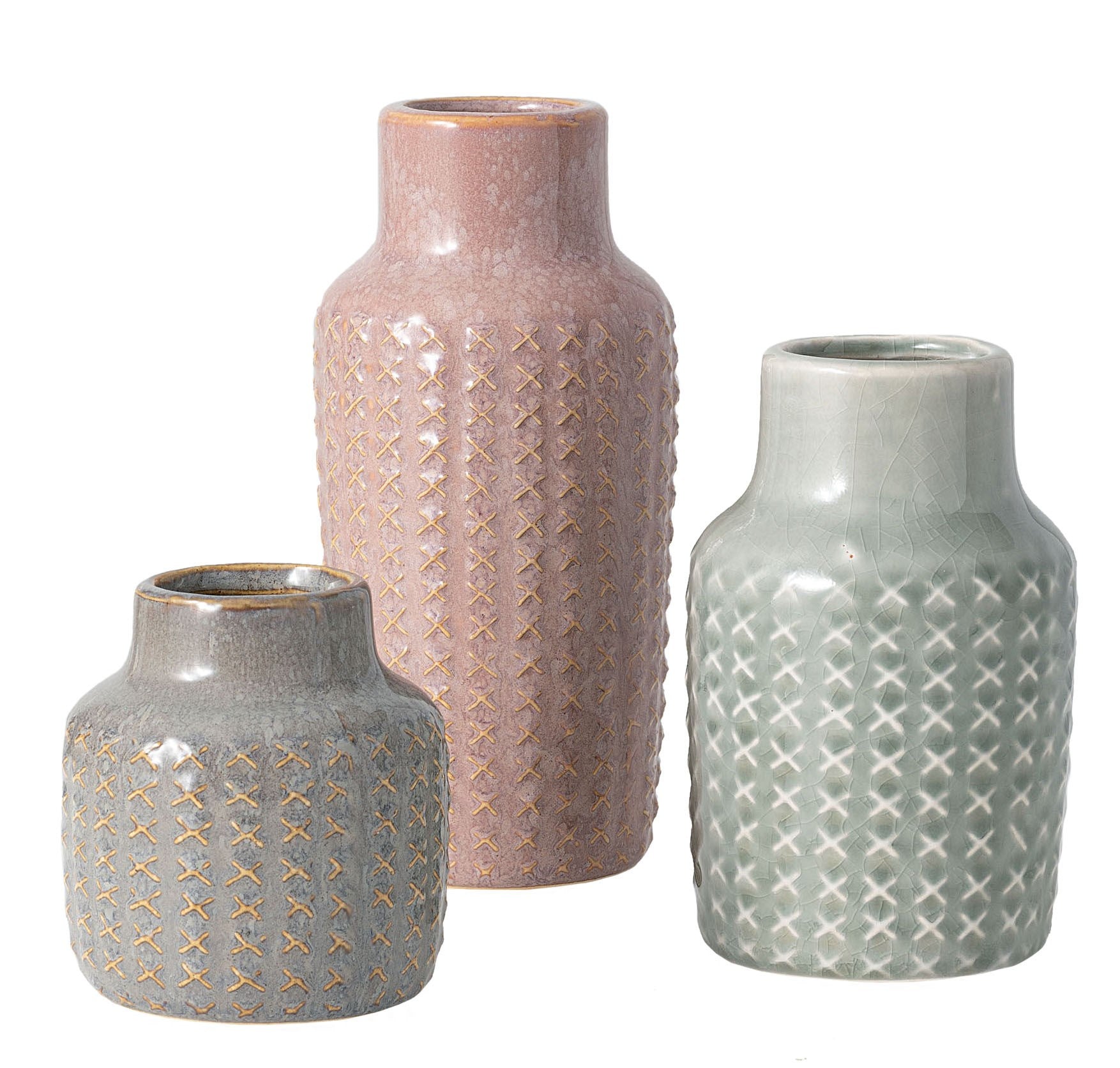 Ceramic Vase - Brown