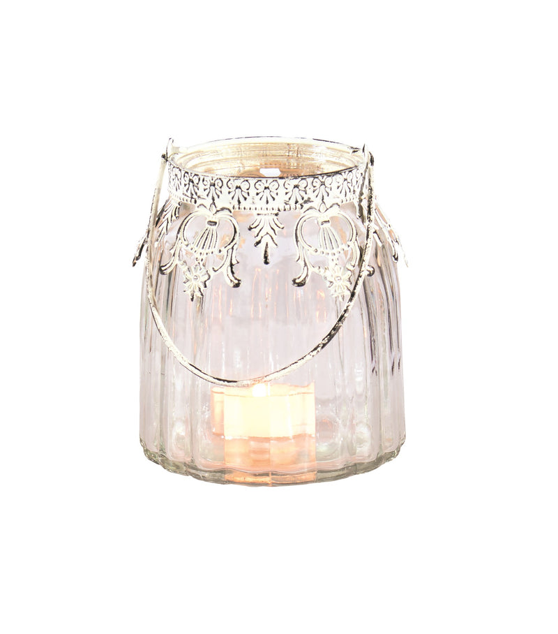 Small Candle Holder - Clear