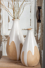 Petits Vases Décoratifs - Deux Tons
