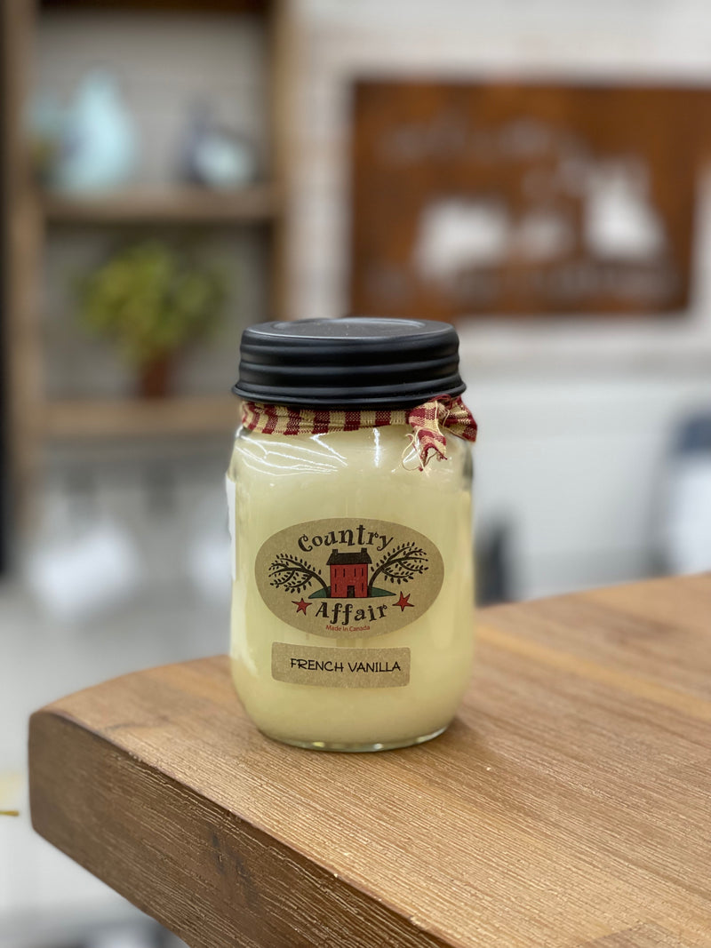 Candle Jar - French Vanilla