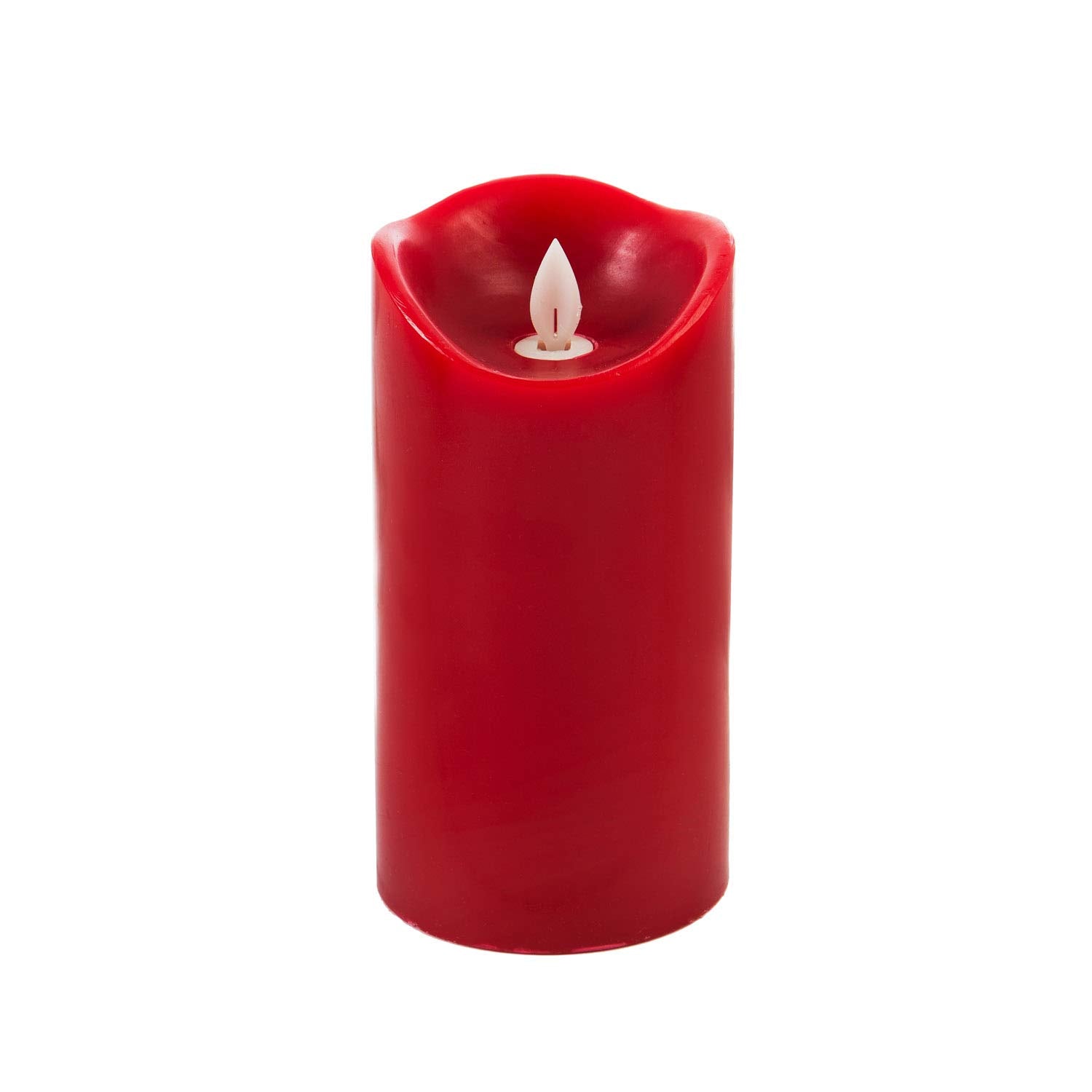 LED Wax Candle - Red
